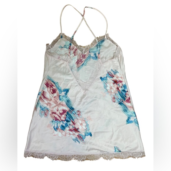 In Bloom Chelsea Floral Chemise L Pre Owned - Picture 5 of 5